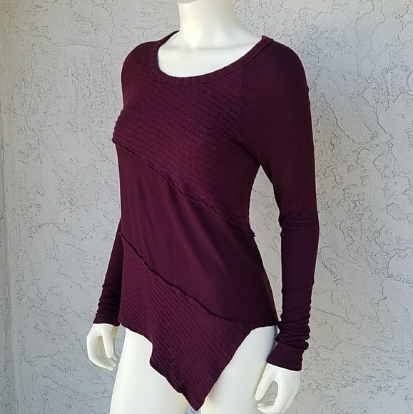 Heather by Bordeaux Sweaters - Heather by Bordeaux Asymmetrical Hem Sweater